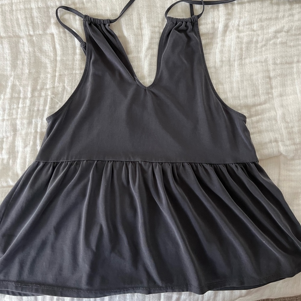 American eagle babydoll tie top small